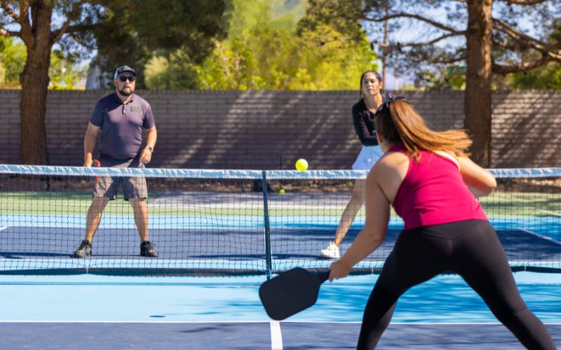 Double Pickleball Drills