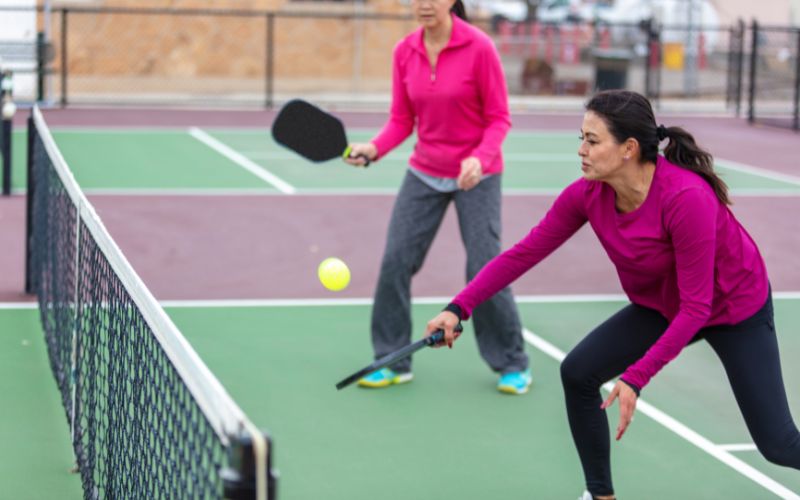 Hitting the Pickleball Paddle Head