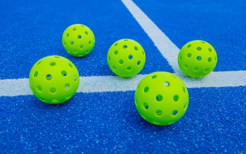 Indoor and Outdoor Pickleball Balls